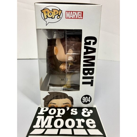 Funko Pop! X-Men: Gambit 904 Exclusive Vinyl Figure Pre-owned - Picture 3 of 10